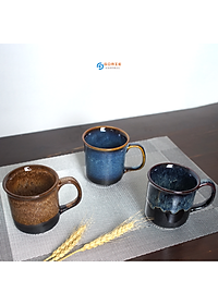 Cốc uống trà, uống cà phê men hỏa biến Gomie Ceramic ,men hỏa biến sang trọng, cao cấp, an toàn sức khỏe