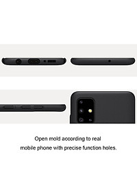 Ốp Lưng Sần chống sốc cho Samsung Galaxy A71 hiệu Nillkin Super Frosted Shield (Đính kèm giá đỡ hoặc miếng dán từ tính) - Hàng Chính Hãng