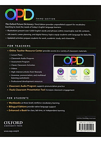 Sách Oxford Picture Dictionary : The Monolingual Dictionary (American English) (Third Edition)