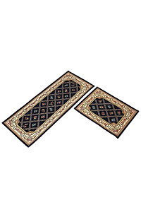 Bộ 2 thảm trải sàn nhà bếp mẫu mới cao cấp đế cao su chống trơn trượt tiện dụng - giao họa tiết và màu sắc ngẫu nhiên - Hàng Chất Lượng