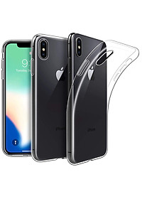 Ốp lưng dẻo dành cho iPhone XS / iPhone X Ultra Thin (mỏng 0.3mm, Trong suốt) - Hàng chính hãng