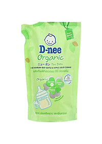 Bộ 2 Gói Nước Rửa Bình Sữa D-nee (550ml x 2)