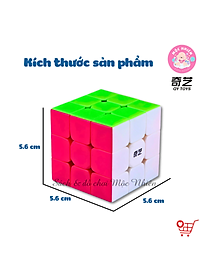 Rubik cao cấp mượt hiệu Qiyi QY TOYS – Stickerless 2x2 3x3 4x4 5x5 Pyraminx Skewb Megaminx Square-1 Windmill Dino Axis
