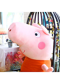 Gấu Bông Heo Peppa (Cao 40 Cm) Gb13 (Màu Cam)