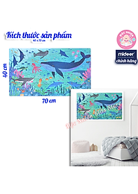 Đồ chơi xếp hình Mideer Puzzle MD3110 - Valy xếp hình Đại dương tuyệt diệu - 104 mảnh ghép