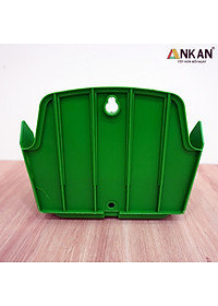 Chậu Nhựa Trồng Cây ANKAN Để Treo Ban Công, Treo Tường, Ngoài Trời, Sân Vườn, Kích Thước 24 x 19cm, Nhựa Cao Cấp