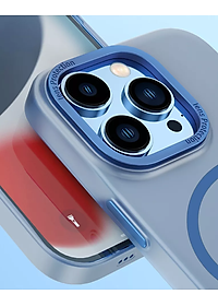 Ốp lưng chống sốc cho iPhone 14 Plus (6.7 inch) hỗ trợ sạc Maqsafe hiệu WIWU PC Ultra-thin Frosted Magnetic Case (mặt lưng nhám mờ, gờ bảo vệ Camera 0.5mm) - hàng nhập khẩu