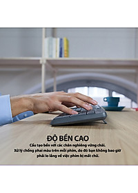 Bộ Bàn Phím Và Chuột Không Dây Logitech MK235 - Hàng chính hãng