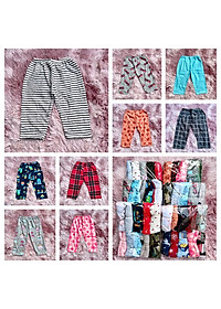 Quần chục dài bé gái bé trai quần nhiều họa tiết ngẫu nhiên giao các màu khác nhau MamLa