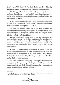 Những Đặc Trưng Cơ Bản Của Bộ Máy Quản Lý Đất Nước Và Hệ Thống Chính Trị Nước Ta Trước Thời Kỳ Đổi Mới 