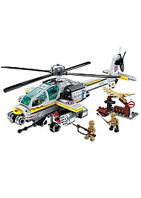 Đồ chơi lắp ghép, xếp hình cho bé trai Qman 1719 - Chiến cơ (280 chi tiết)