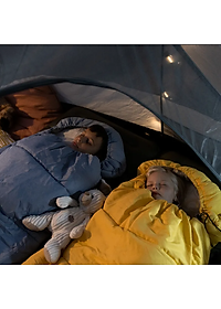 Túi ngủ trẻ em siêu nhẹ có mũ trùm đầu C180 NatureHike NH21MSD01