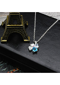 Dây Chuyền Nữ Cỏ 4 Lá May Mắn BẠC HIỂU MINH DMD404