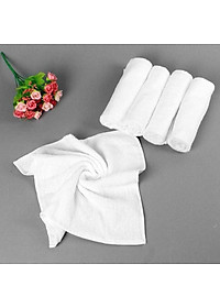 Khăn lau mặt trắng cao cấp A dùng cho spa, khách sạn, nhà nghỉ, homestay