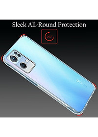 Ốp lưng silicon dẻo cho Oppo Reno 7Z hiệu Ultra Thin trong suốt mỏng 0.6mm độ trong tuyệt đối chống trầy xước - Hàng nhập khẩu