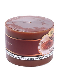 Bộ nến thơm Hạnh Phúc 7 - Bộ 3 nến thơm D7H5, D7H10, D7H15 Miss Candle (Chọn mùi hương)