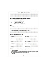 Bài Tập Tuần Tiếng Việt 5- Tập 1