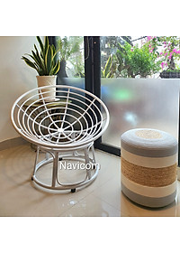 Ghế thư giãn papasan size 90 (khung sắt)