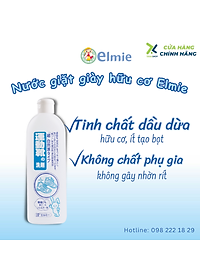 Nước giặt giày thể thao Elmie - 500ml (Hàng nội địa Nhật bản)