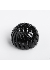 Kẹp búi tóc Hàn Quốc màu trơn bóng- cặp tóc tổ chim màu trơn  ( giao màu ngẫu nhiên như hình )