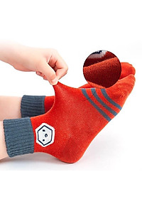 Tất vớ cho bé trai 1-12 tuổi Set 5 đôi tất trẻ em cao cổ chống trượt phong cách Hàn cực đẹp