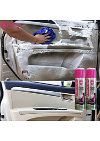 Bình Vệ Sinh Ghế Da - Nội Thất Ô Tô Flamingo F002 650ml HÃNG PHÂN PHỐI CHÍNH THỨC