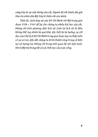 Chủ Tịch Hồ Chí Minh Với Nước Mỹ