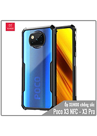 Ốp lưng cho Xiaomi Poco X3 Pro - X3 NFC chống sốc trong viền nhựa dẻo Xundd - Hàng nhập khẩu