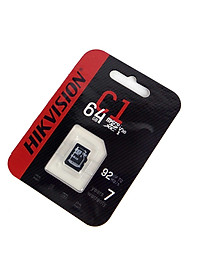 Thẻ nhớ chuyên camera Mirco SD HIKVISION  64G - 32GB - 92MB/s, chuyên ghi hình cho camera, máy ảnh, ... Hàng nhập khẩu