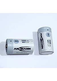 Pin đại sạc ANSMANN 5000 (Mono D) vỉ 2 viên - Hàng Nhập Khẩu