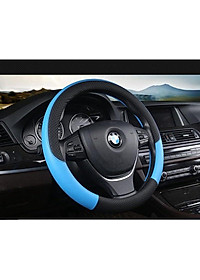 Bọc vô lăng da TpU chỉ viền, phối màu Size 38 cm cho ô tô 4 đến 7 chỗ