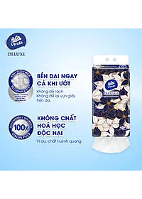[3 GÓI KHĂN TREO TƯỜNG TẶNG 1 MÓC TREO] Khăn giấy treo tường cao cấp Vinda Prestige 4D 3 lớp 212 tờ
