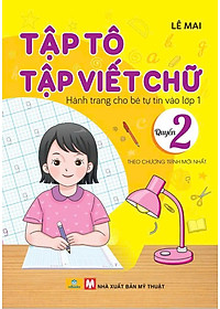 Sách - Combo 5 cuốn Tập tô tập viết chữ, số và học Toán, Hành trang vào lớp 1 - Lê Mai - ndbooks