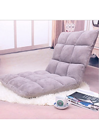 Ghế Bệt Tựa Lưng Tatami Kiểu Nhật Điều Chỉnh 5 Cấp Độ, Vỏ Nhung Cực Mịn Ko Bị Xẹp- Hàng Loại 1- Chính Hãng MINIIN