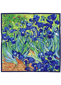 90x90cmKhăn bandana lụa quấn áo BlackPink - Khăn quàng cổ lụa vuông họa tiết tranh cổ điển Picaso