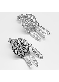 Hoa Tai Bạc Hiểu Minh HT195 dreamcacher