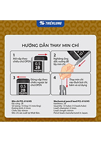 Min chì 0.5mm Hoshi Thiên Long - Công nghệ Nhật Bản