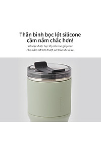 Bình giữ nhiệt LocknLock Metro Drive LHC4277S 650ml - Kèm ống hút và cọ rửa