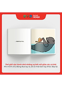 Truyện Ehon bé 1-2-3 tuổi - Chạm tay nhau