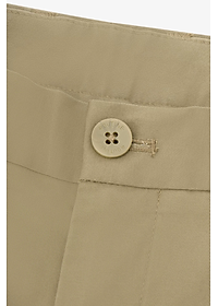 Quần Kaki Nam ROUTINE Cotton Trơn Form Slim Crop - 10S23PCA101C | LASTORE MENSWEAR