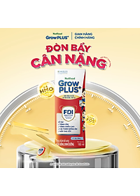 Thùng SBPS Nutifood GrowPLUS+ Suy Dinh Dưỡng Ít đường - Tăng Cân, Tăng Chiều Cao (48 Hộp x 180ml)