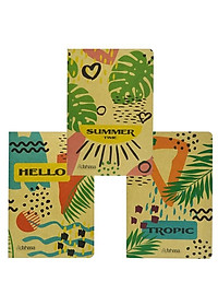 Combo 5 Tập Sinh Viên 4 Ly Ngang 200 Trang ĐL 70g/m2 - FAHASA - Bìa Kraft (Mẫu Màu Giao Ngẫu Nhiên)