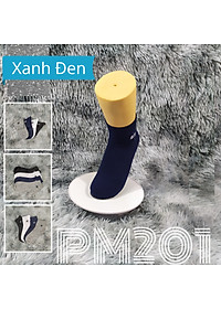 Tất Vớ nam cổ trung trơn AS-PM201. 4 màu: Trắng, đen, xanh, xám. dày dặn, mềm mại, kháng khuẩn khử mùi, không hôi chân.