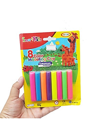 Sáp Nặn Học Tập 8 Màu Neon SMARTKIDS SK-BL8N