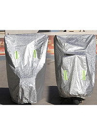 Bạt phủ xe máy tráng bạc ngăn cản tối đa tia UV và sức nóng làm hư hại xe hãng dododios