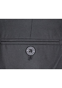 Quần tây nam không ly Khatoco Q1M478R0-INDE311-2503-0-ĐEN