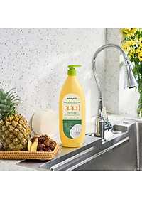 Nước rửa chén bát sinh học ENZYCO 850ml - Chiết xuất Bồ hòn và Enzyme Dứa