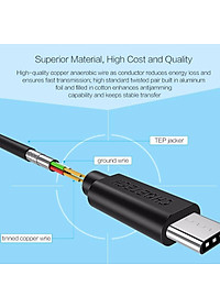 Dây cáp sạc PD Type-C hỗ trợ sạc nhanh dài 1m hiệu CHOETECH AC002 cho điện thoại / Macbook (sạc nhanh 3A / QC 3.0 , truyền tải dữ liệu cao, vật liệu cao cấp) - Hàng chính hãng