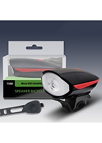 [TẶNG Dầu Tra Xích] Đèn xe đạp thể thao dododios siêu sáng có còi pin sạc usb led T6 chống nước - Hàng chính hãng