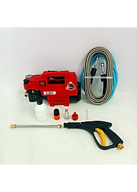 Máy rửa xe và xịt rửa đa năng GDV QXJ04-2 có chỉnh áp tặng kèm đầy đủ phụ kiện - Màu Ngẫu Nhiên - Hàng Chính Hãng